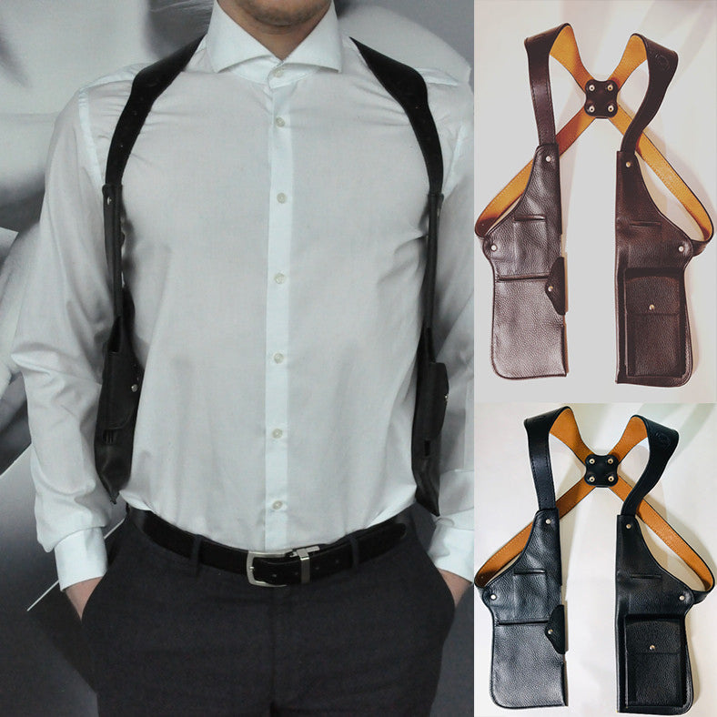 PU Leather Underarm Anti Theft Cosplay Festival Harness