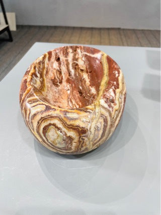 Minimalist Marble Bird Nest Storage Tray Decorative Bowl
