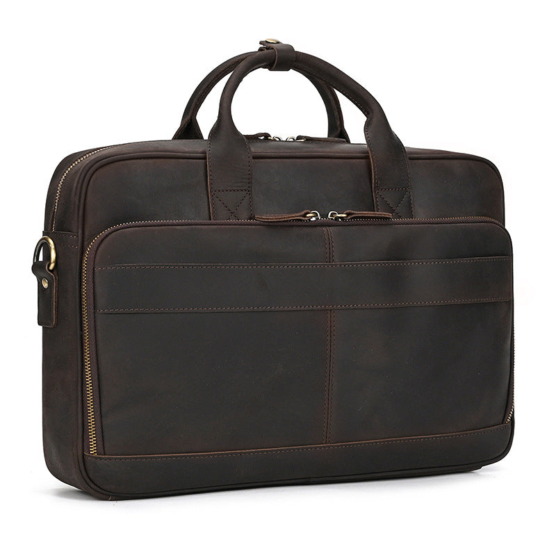 Airline Carry On Trolley Leather Sleeve Briefcase Bag