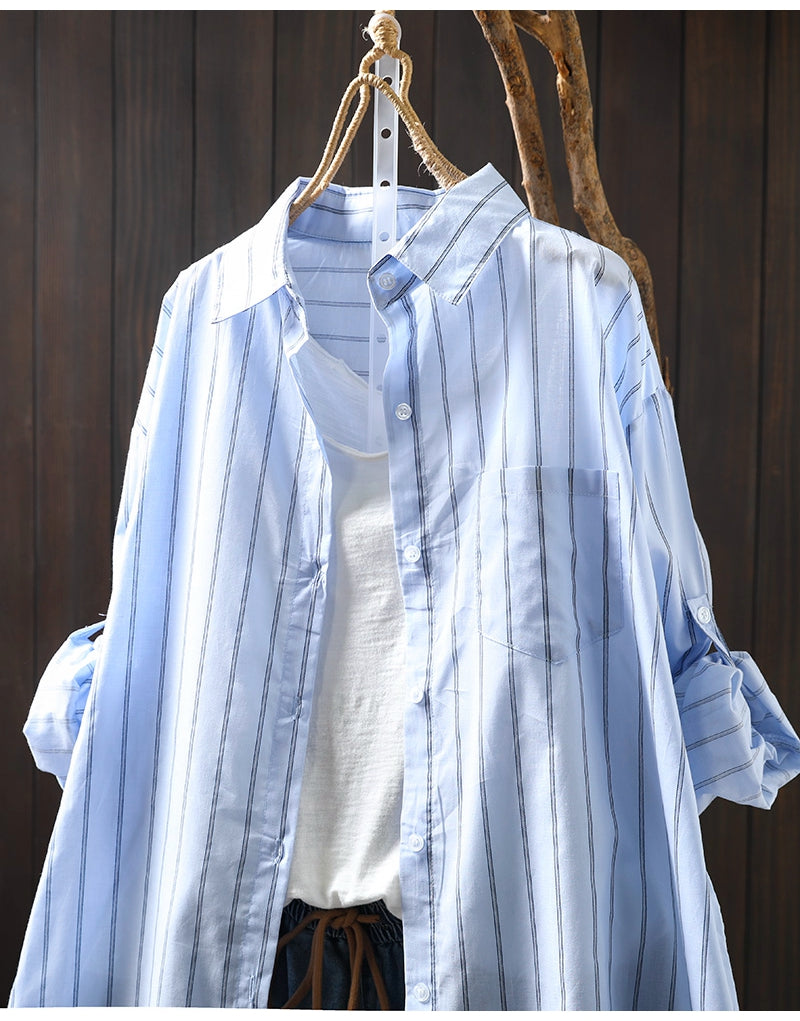 ladies oversized long sleeve shirt
