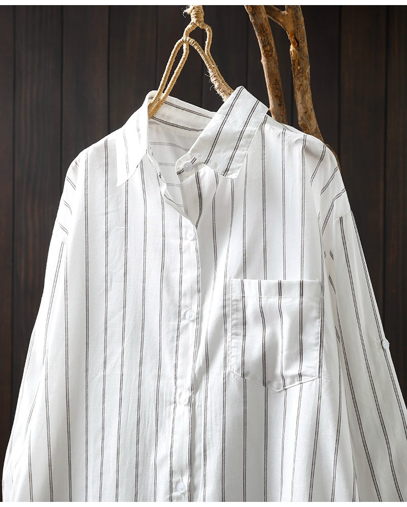 ladies oversized long sleeve shirt