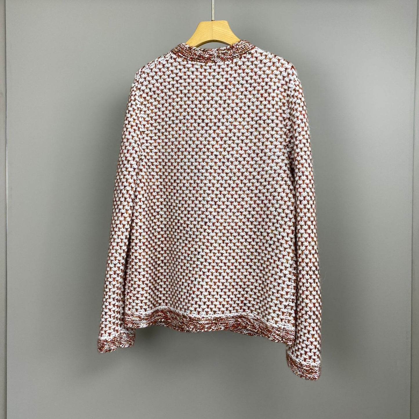 Women Cashmere Wool Cardigan and Knitted Vest Set