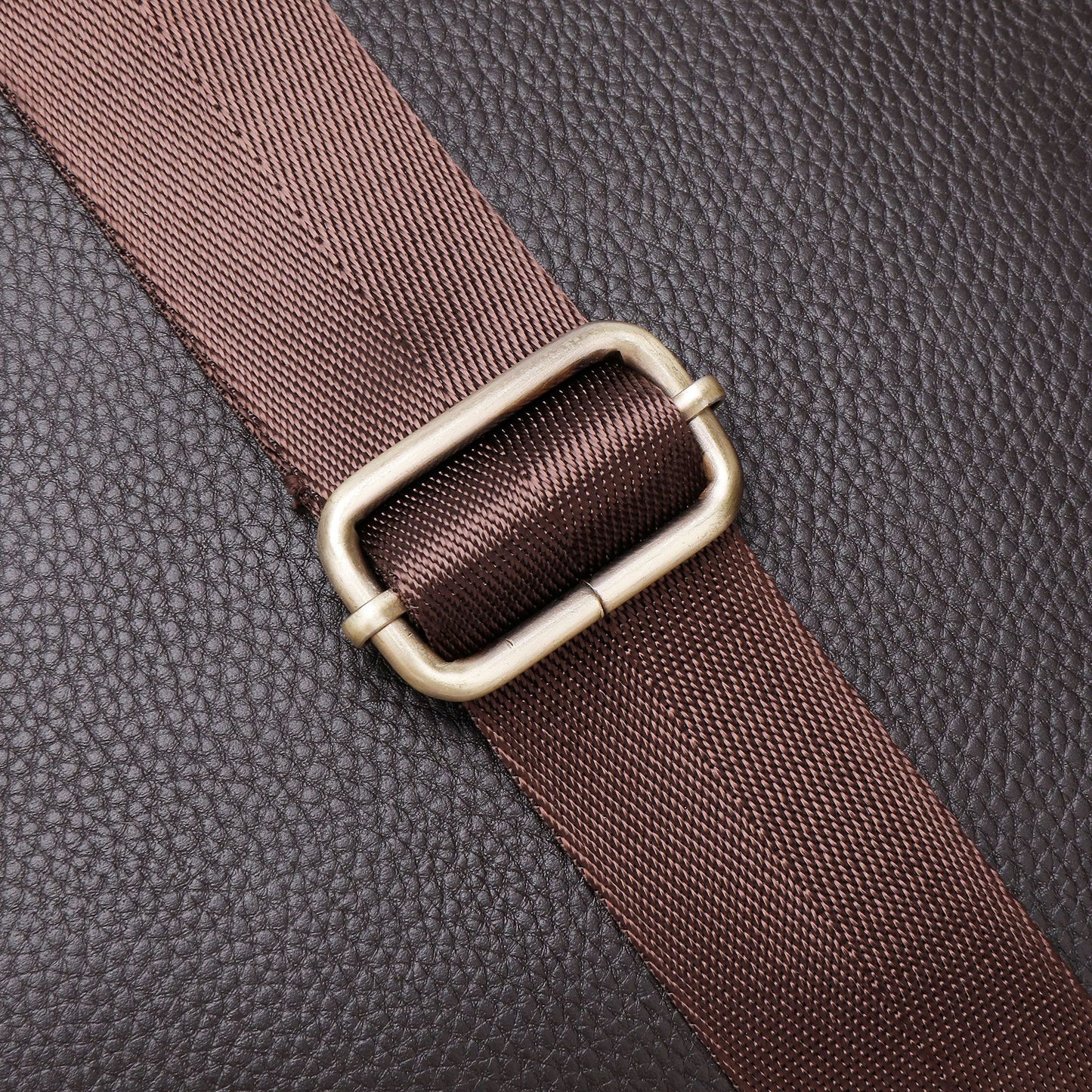 Genuine Leather Men's Office Laptop Bag