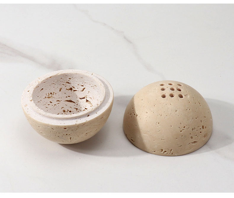 Natural Marble Aromatherapy Burner Stone Incense & Fragrance Diffuser