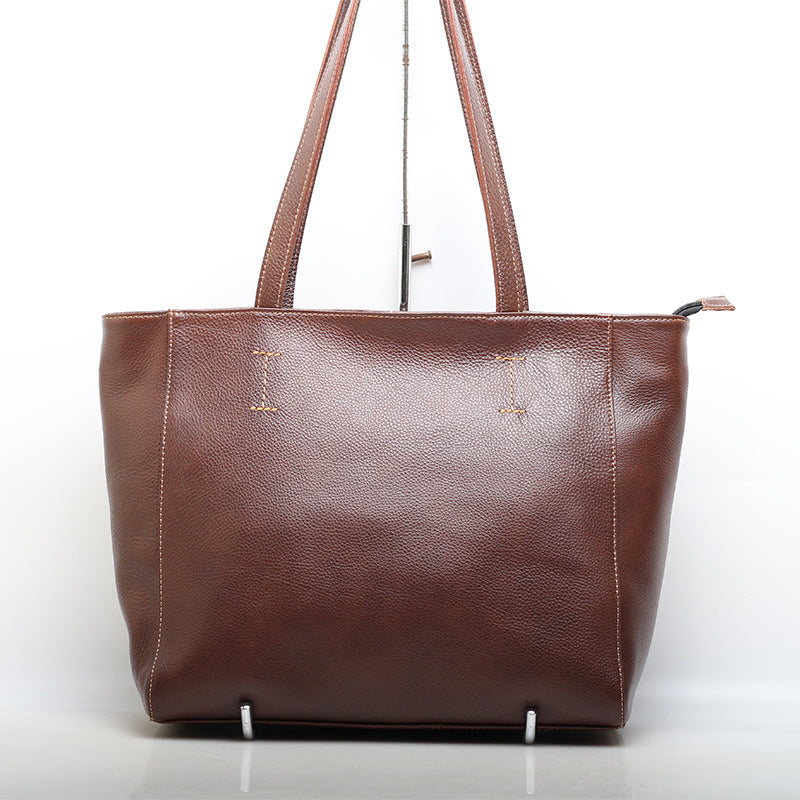 Women’s Genuine Cowhide Handbag for Office & Travel