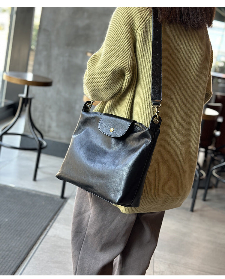 Women Leather Messenger Crossbody Purse