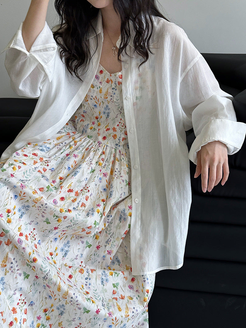 Women's Long Sleeves Blouse Shirt