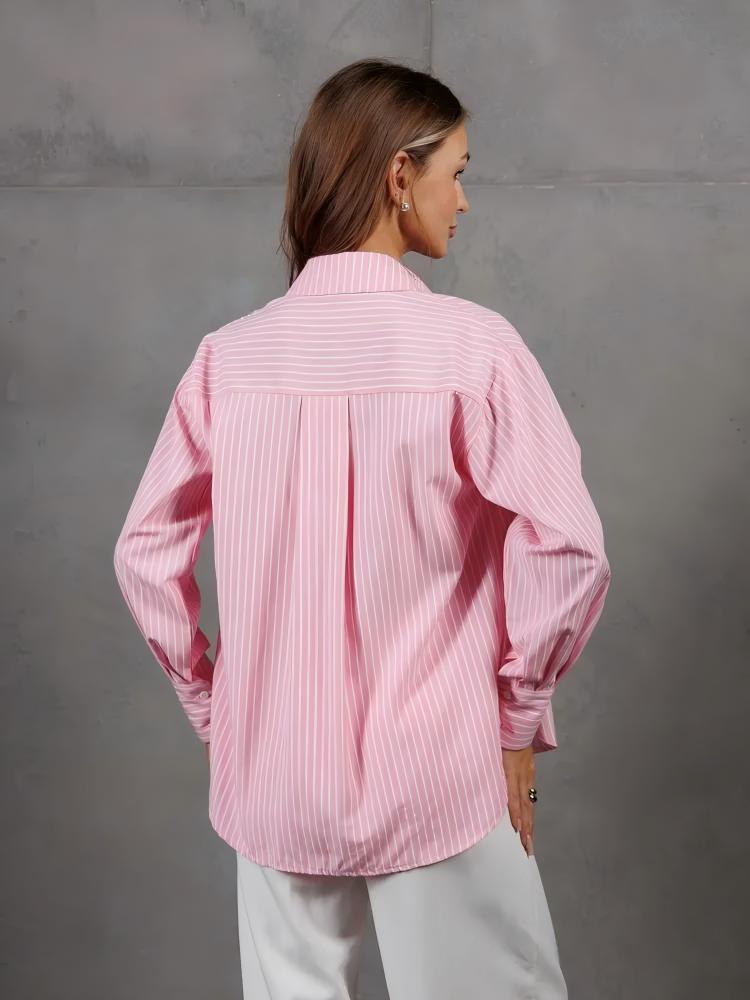 Women's Striped Work Shirt