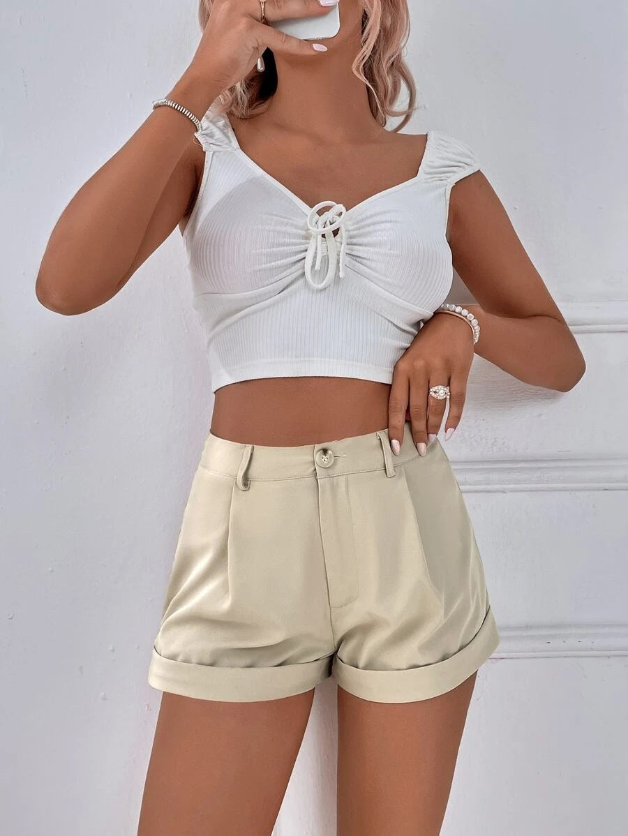 Cotton Casual Shorts for Women