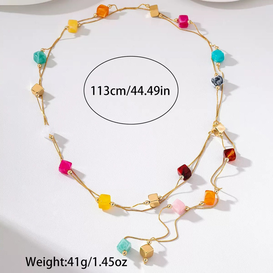 Resin Waist Chain With Tassel Pendant for Women