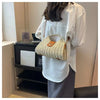 Straw Woven Beach Crossbody Bag for Women