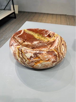 Minimalist Marble Bird Nest Storage Tray Decorative Bowl