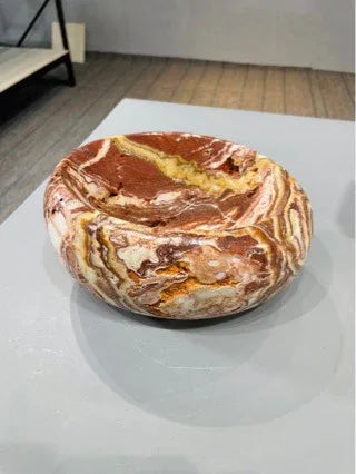 Minimalist Marble Bird Nest Storage Tray Decorative Bowl