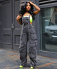 Denim Jumpsuit Overall For Women