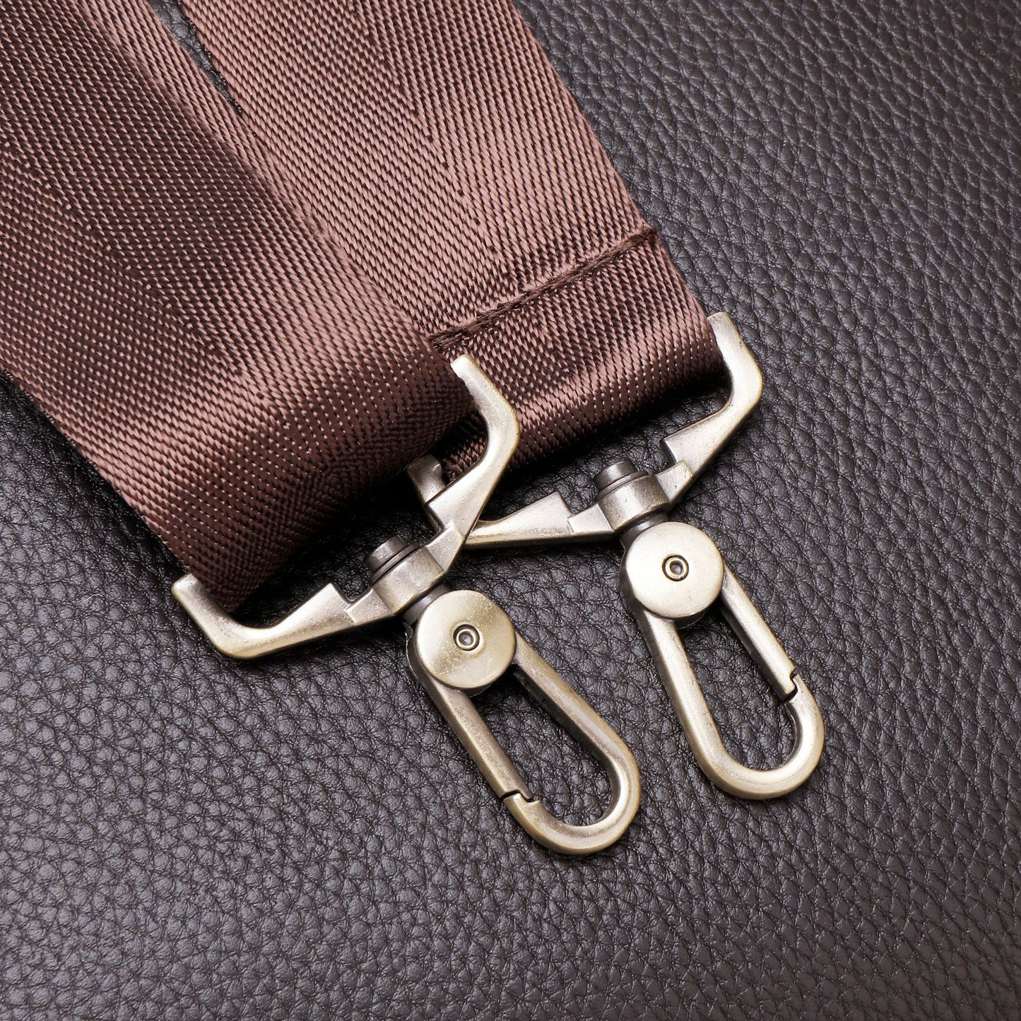 Genuine Leather Men's Office Laptop Bag