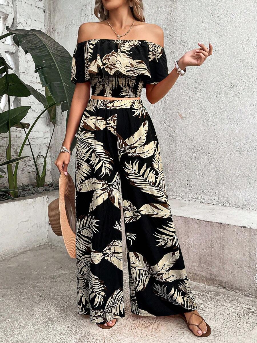 2 piece sets trouser and top