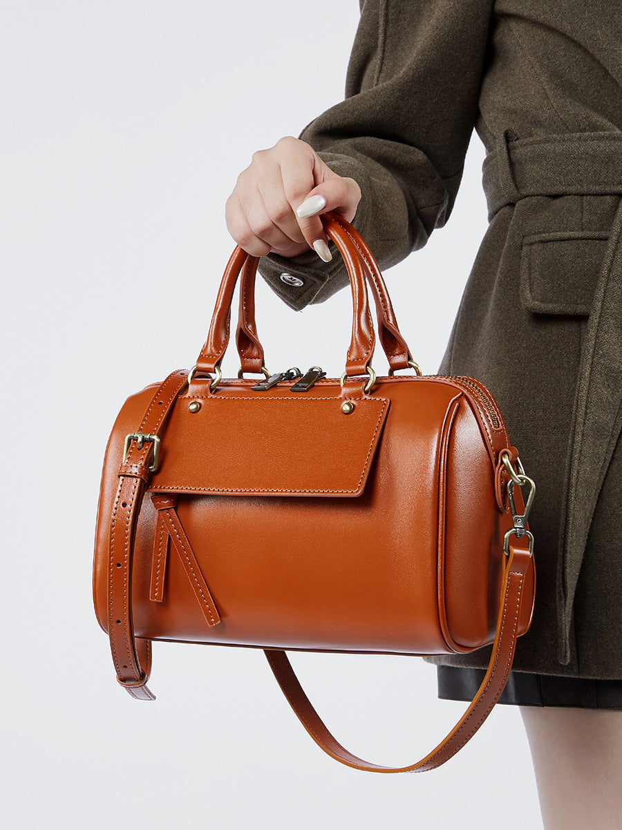 Women Real Leather Handbag Crossbody Bag