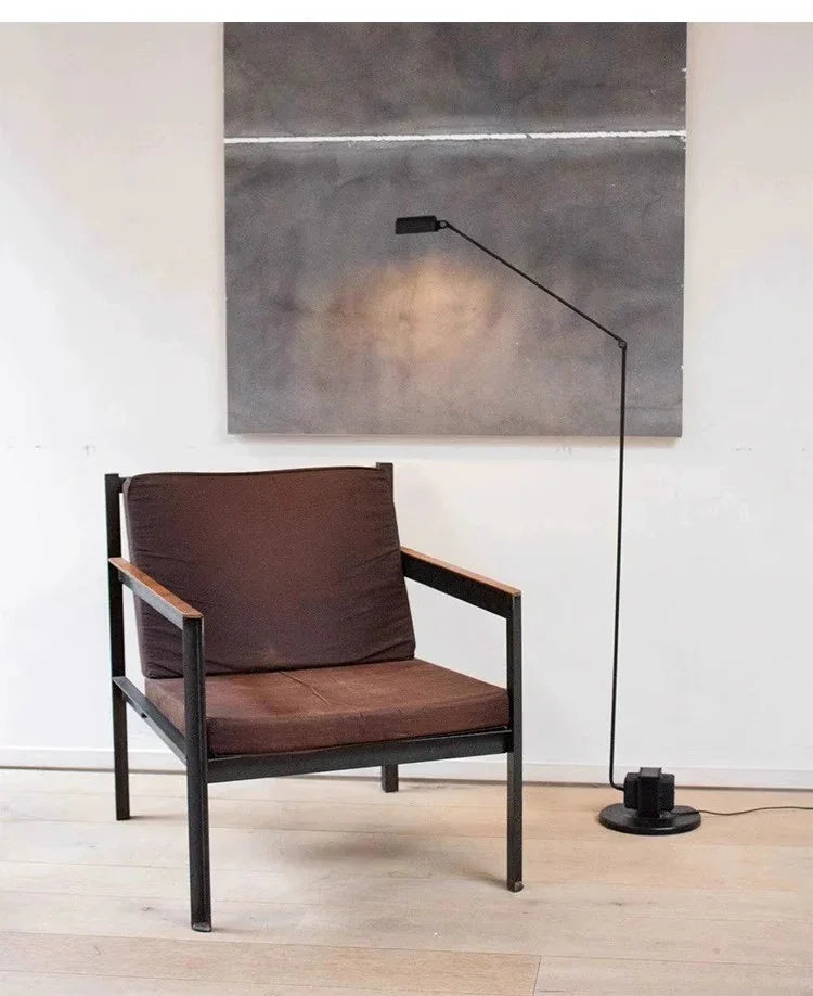 Swing Arm Adjustable Floor Lamp Modern Italian Design Reading Light