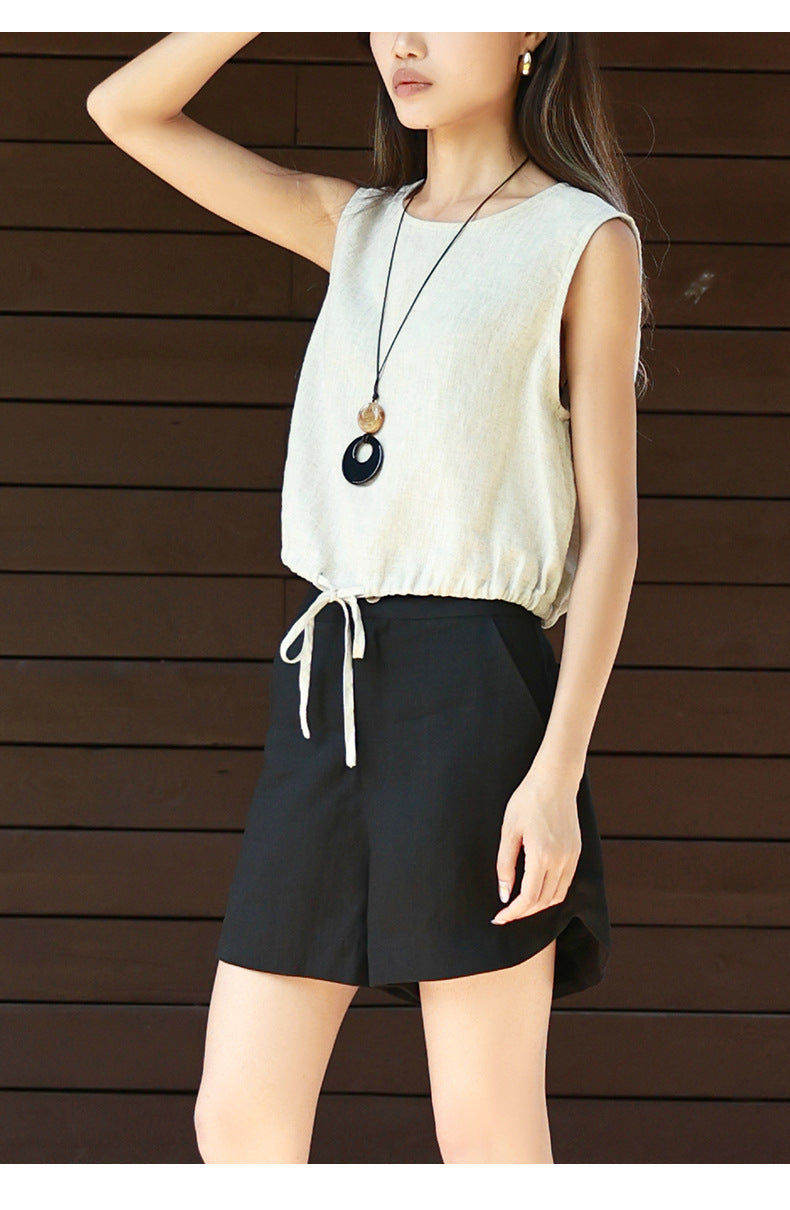 straight leg shorts women's