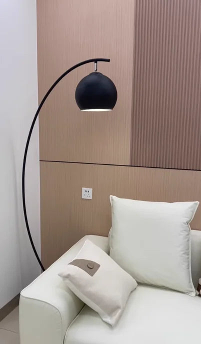 Curved Arc Floor Lamp Modern Reading Light