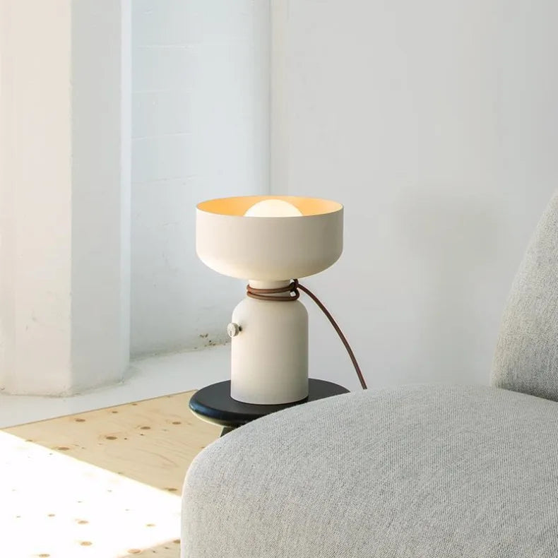 Scandinavian Metal Desk Modern Black Table Lamp