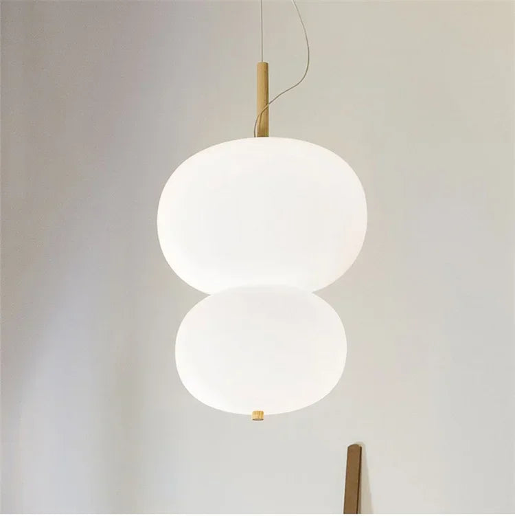 Nordic Double Globe Pendant Lamp Ceiling Light