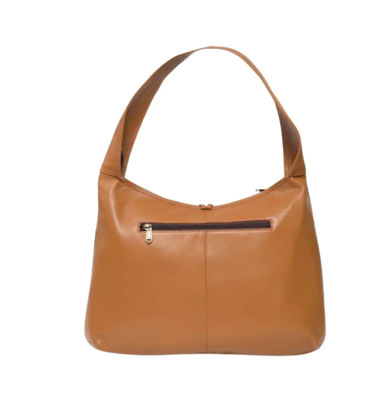 Classic Brown White Cowhide Shoulder Purse