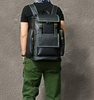 Large Leather Brown Backpack