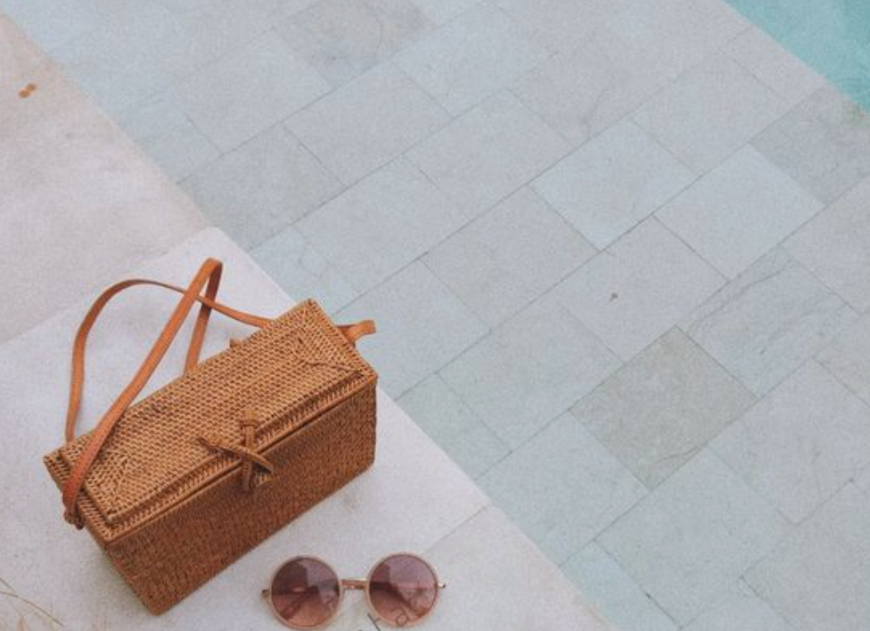 Rattan Box Beach Bag