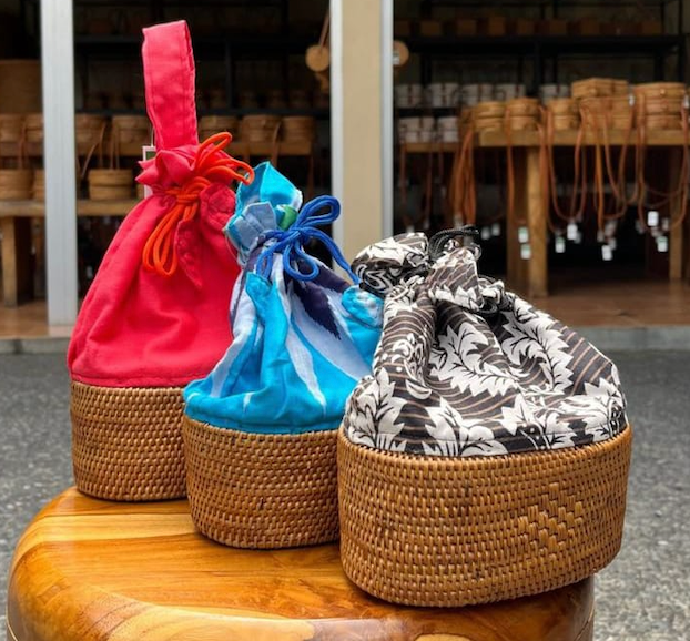 Real Rattan Bali Women Bag