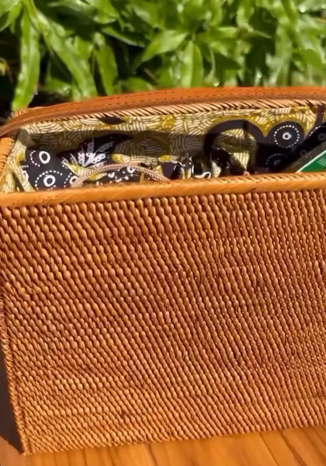 Bali Rattan Ladies Sling Bag