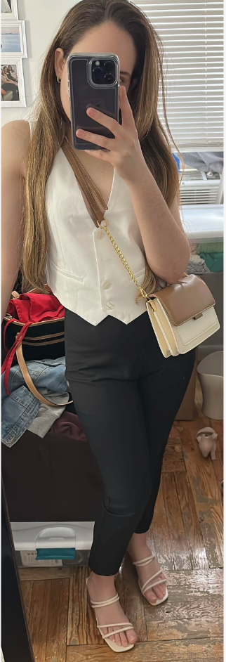 Women’s Cotton Button Waistcoat Sleeveless Summer Vest with Front Buttons