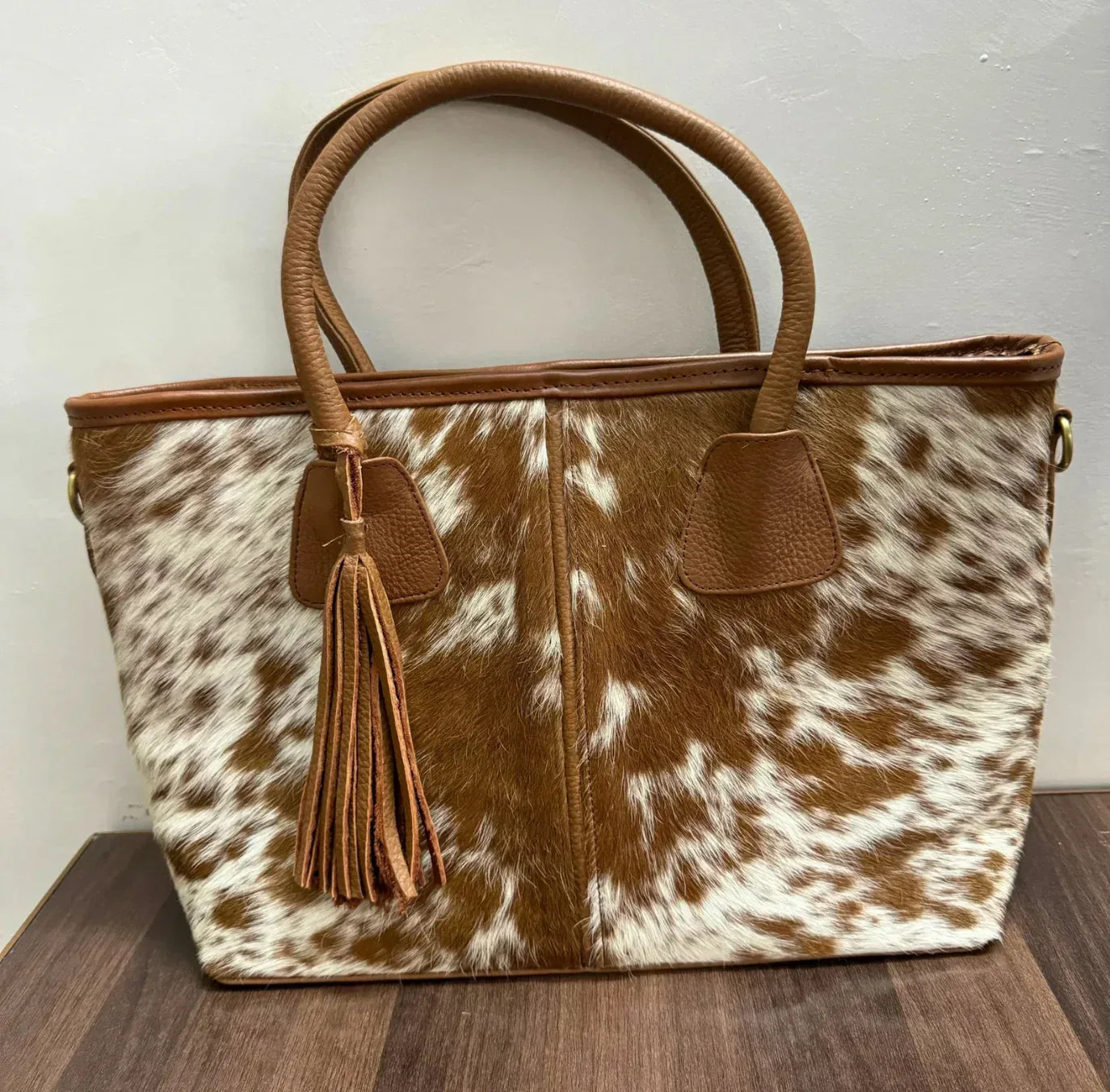 Hair On Cowhide Purse Western Tote