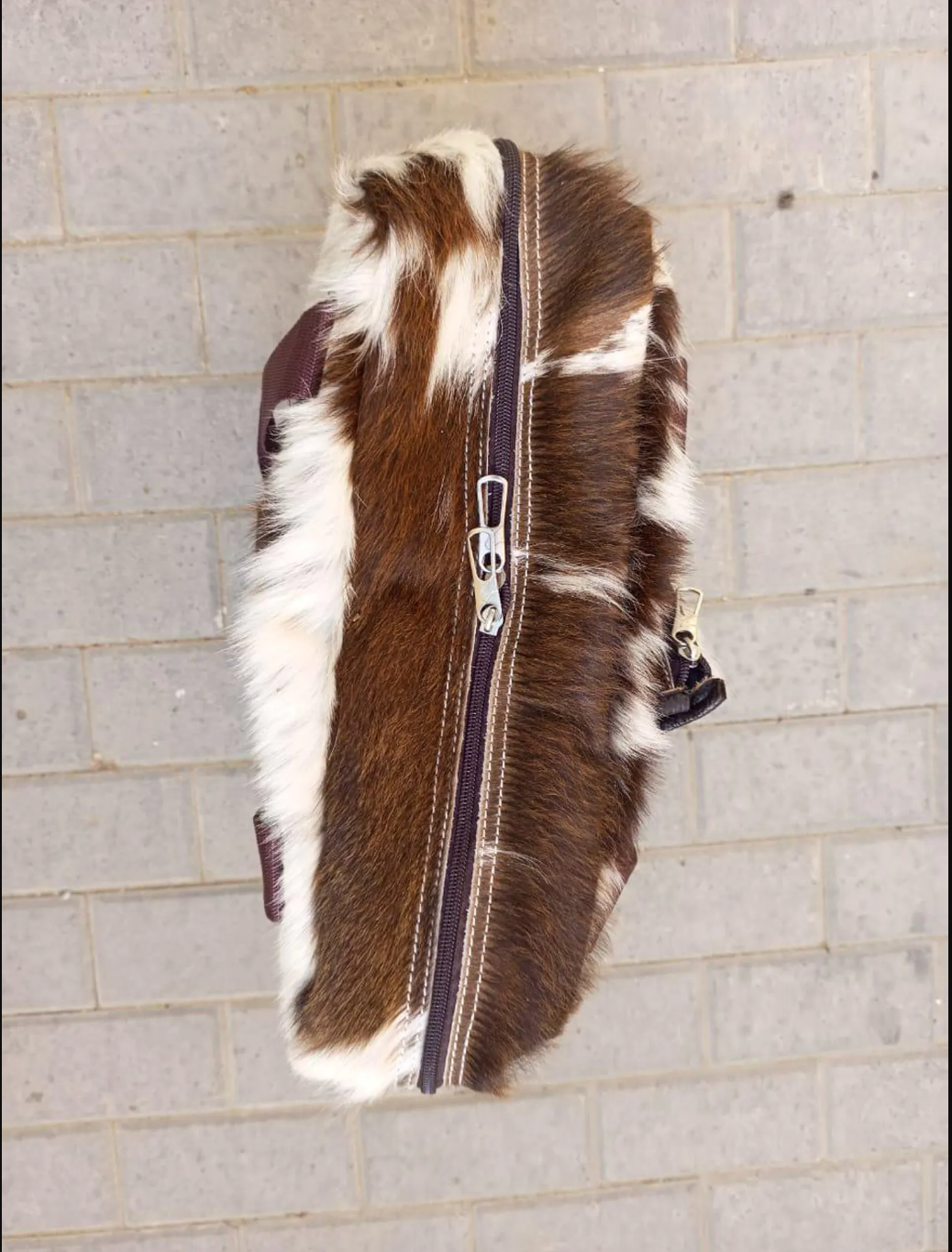 Hair On Cowhide Tennis Bag