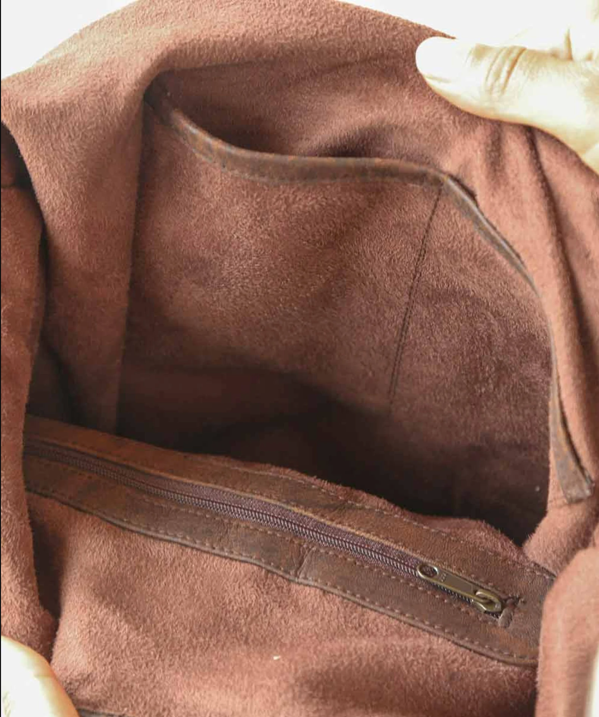 Genuine Leather Women's Boho Tote Bag
