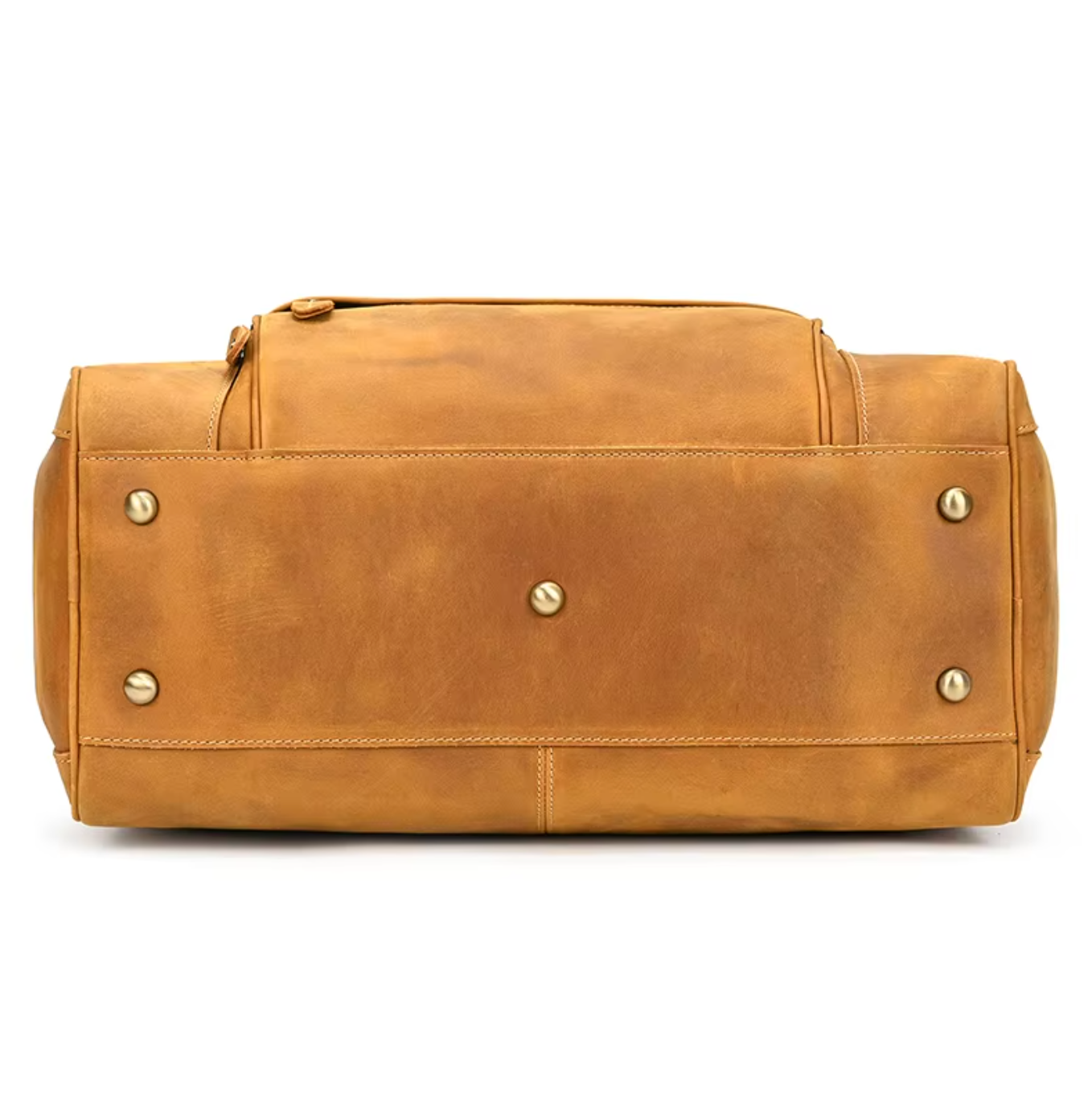 genuine leather large travel bag