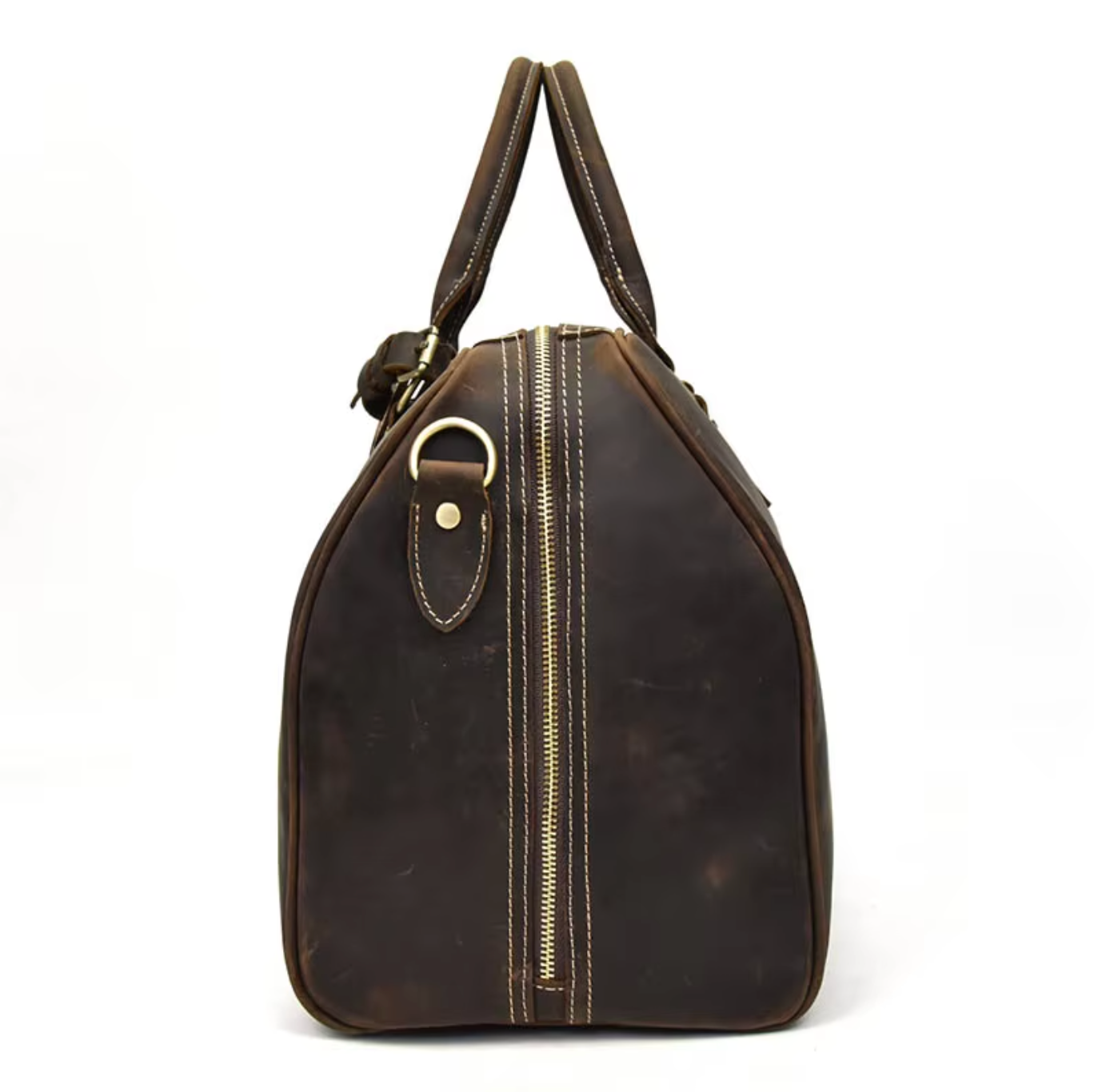 Travel Duffle Bag Leather Mens