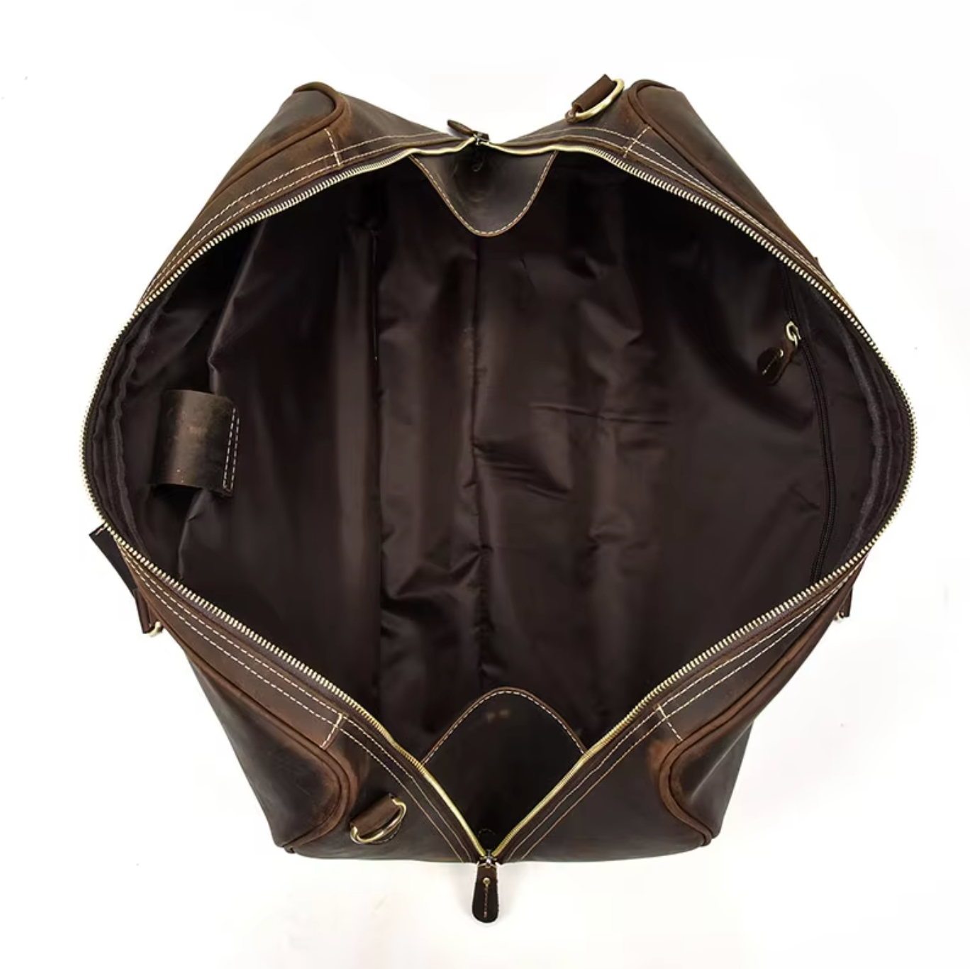Travel Duffle Bag Leather Mens