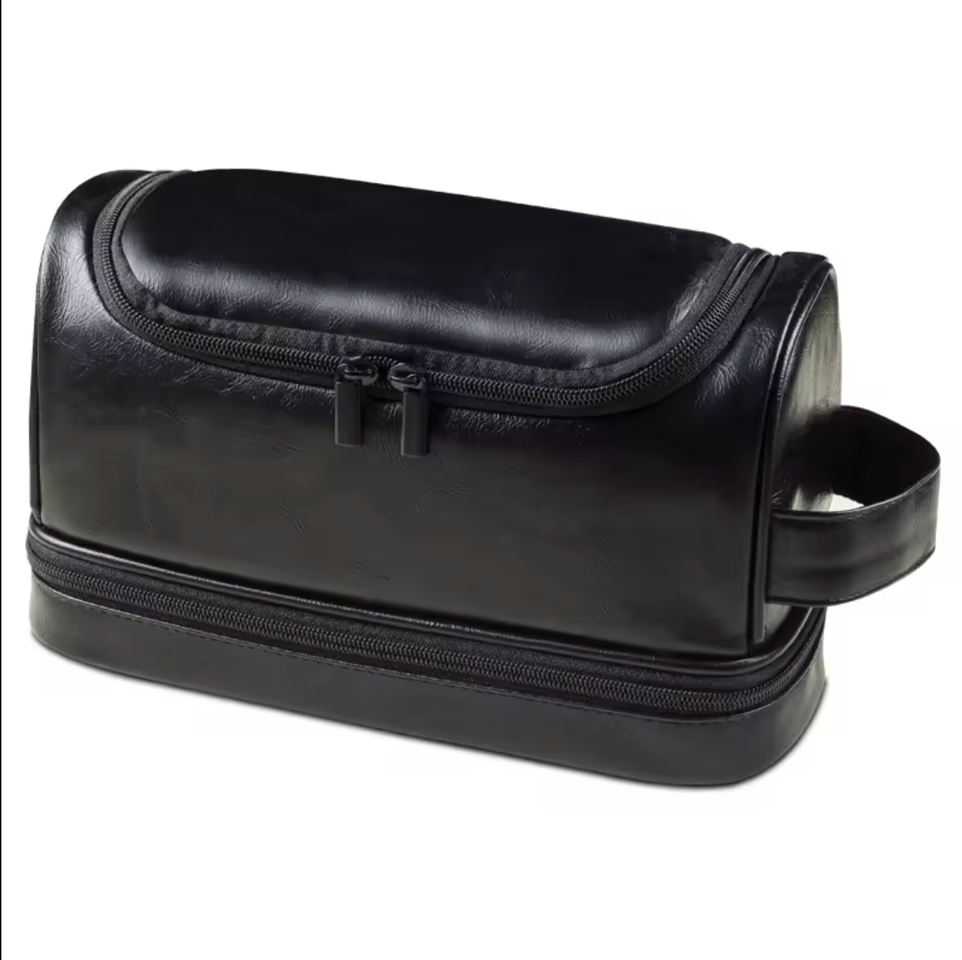 Real Leather Travel Dopp Kit