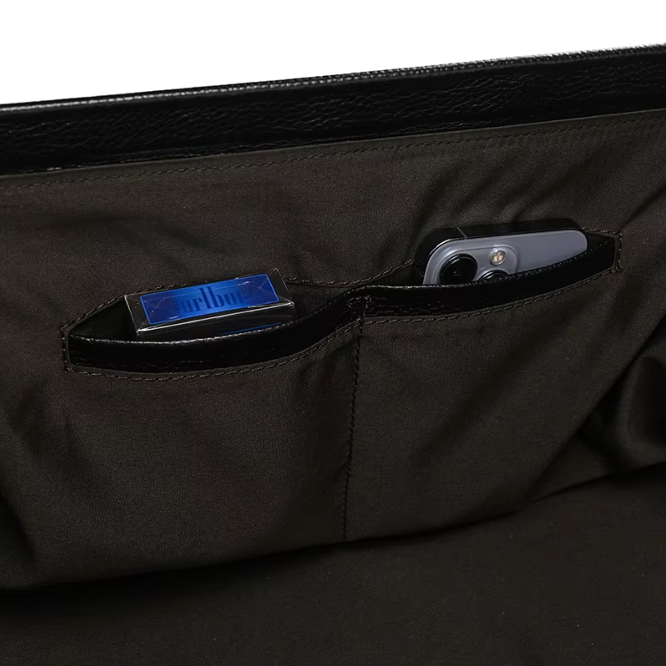 Full Grain Leather Travel Overnight Bag With Metal Buckle