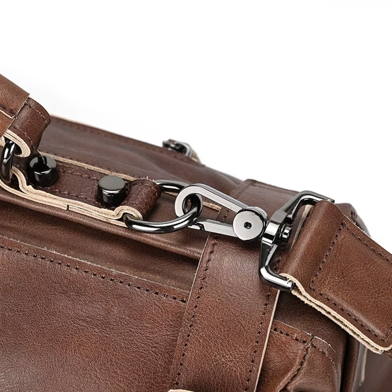 leather duffle bags for gym and travel