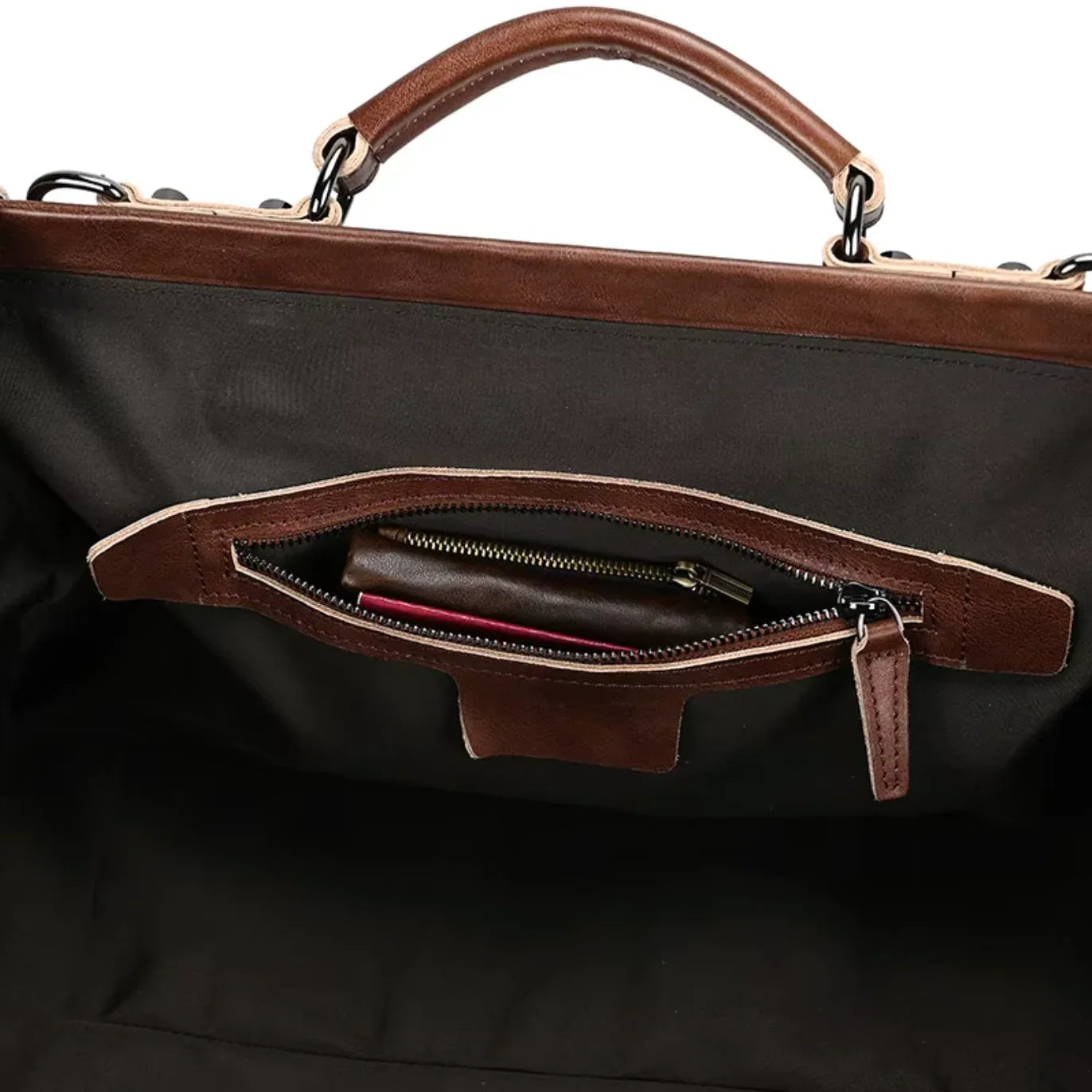 leather duffle bags for gym and travel