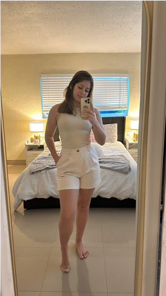 High Waist Loose Fit Casual Shorts for Women