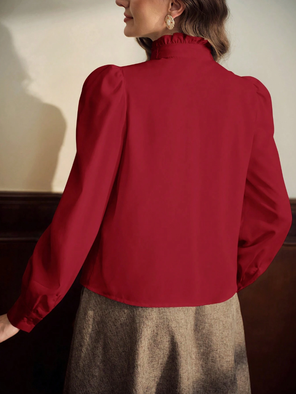 women loose fit shirt oversized top
