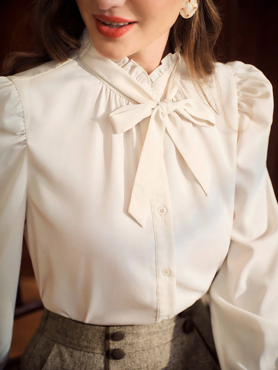 women loose fit shirt oversized top