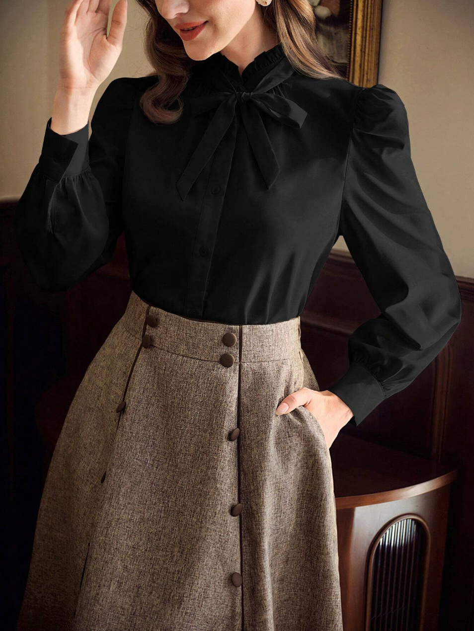 women loose fit shirt oversized top