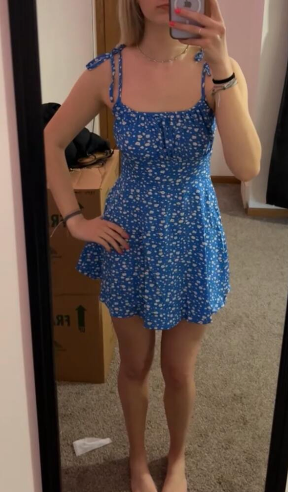 Women's Summer Sundress Short Dress