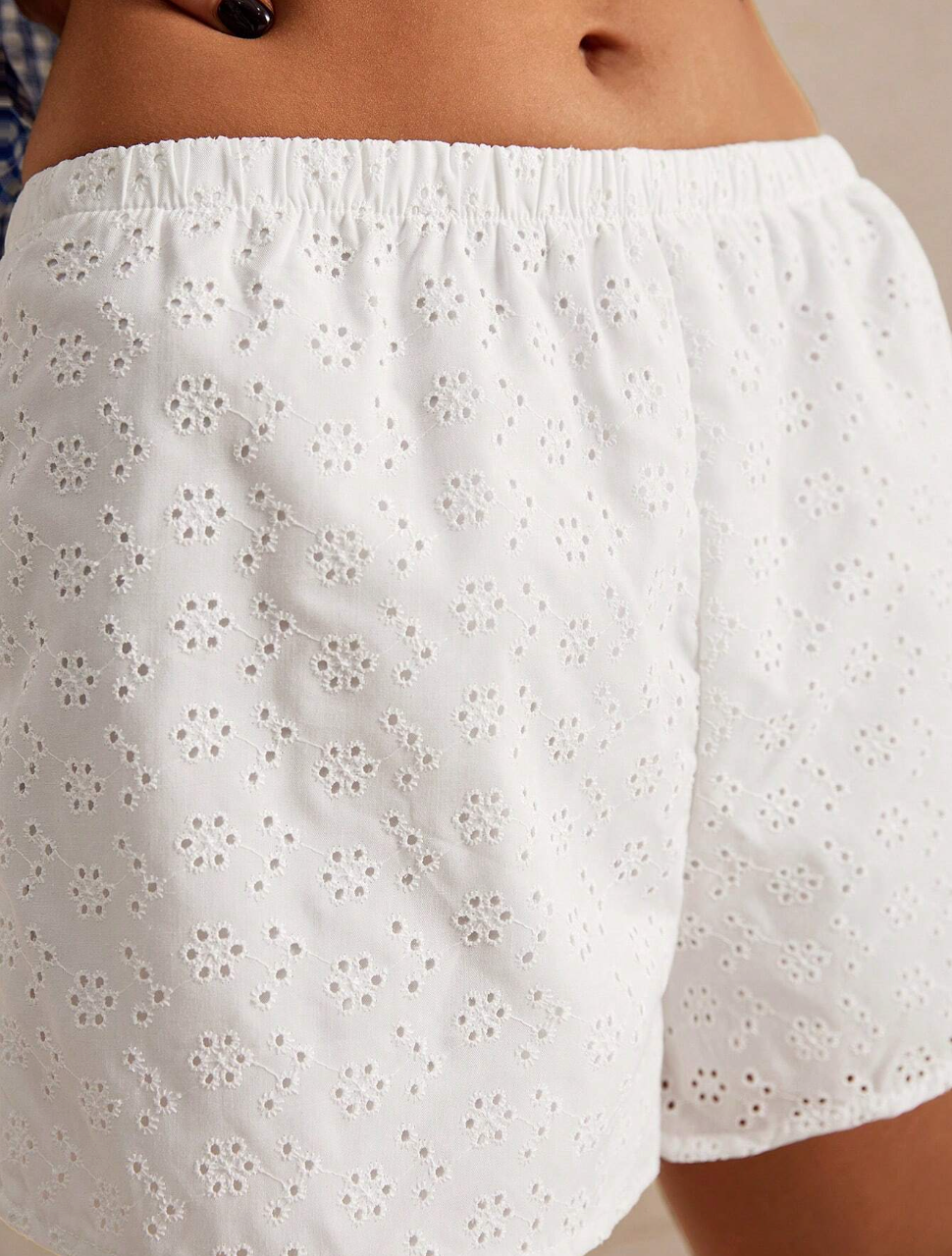 Casual Comfy Boho Lounge Shorts with Pockets