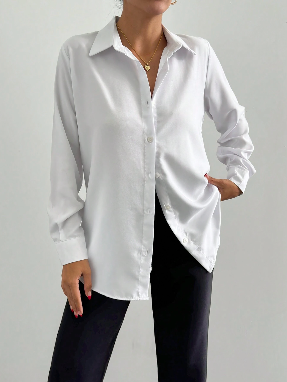 Women’s Classic Button-Down Shirt