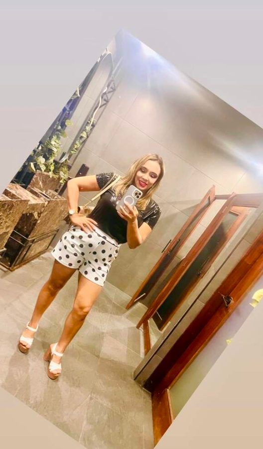 Women's High Waist Polka Dot Summer Shorts
